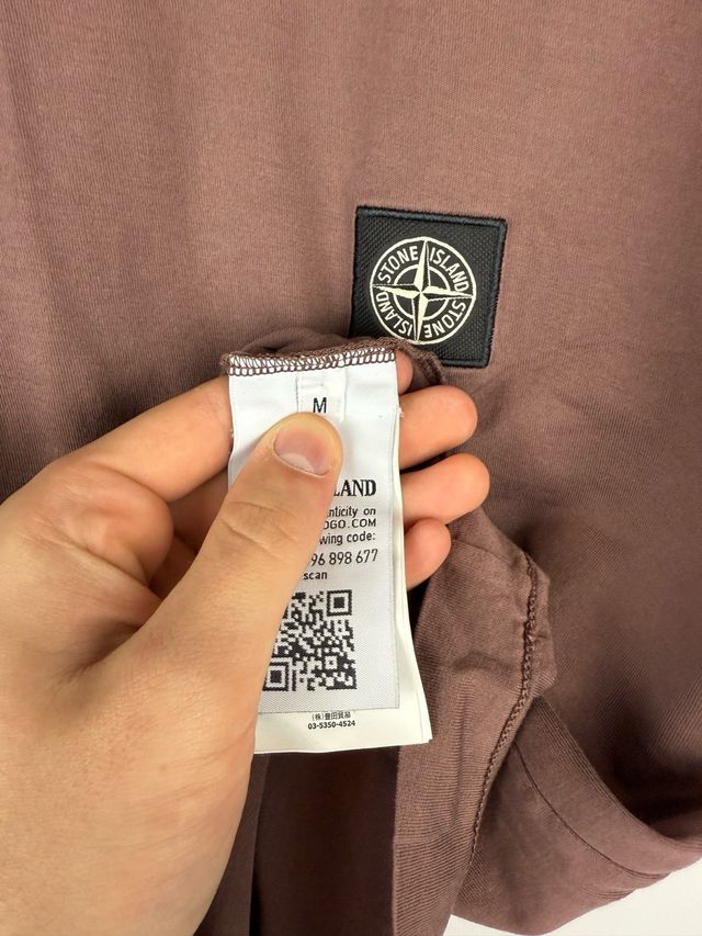 Brown Stone Island T-shirt