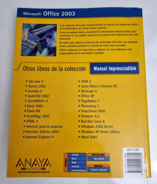 Office 2003 - Herramientas Digitales