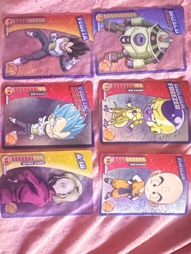 Colección Cartas Dragon Ball Super Panini 2019
