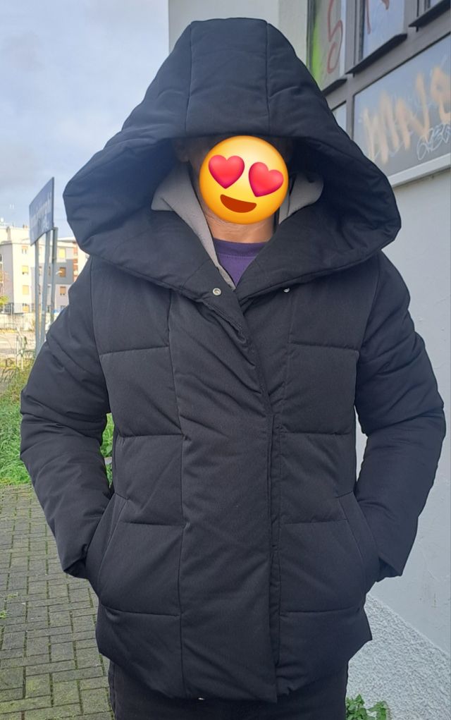 Piumino Stefanel nero taglia L/44