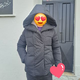 Piumino Stefanel nero taglia L/44