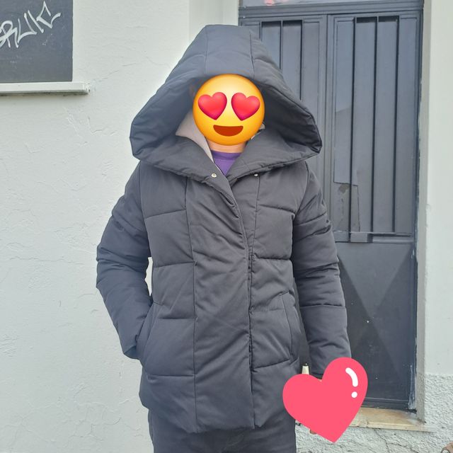 Piumino Stefanel nero taglia L/44