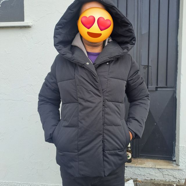 Piumino Stefanel nero taglia L/44