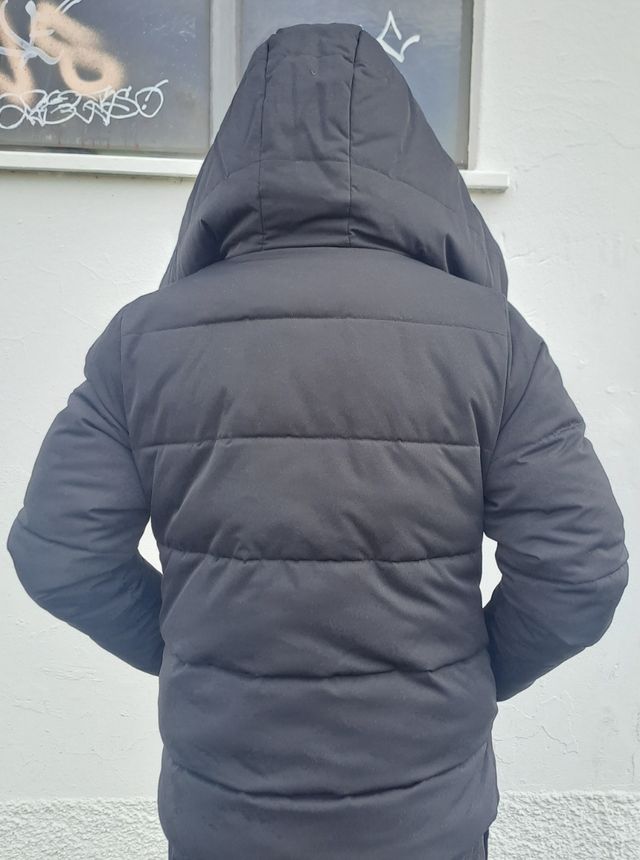 Piumino Stefanel nero taglia L/44