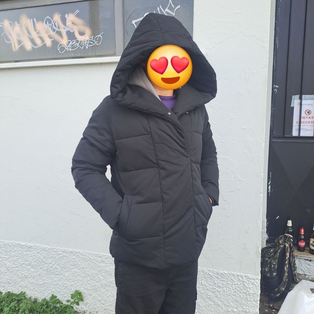 Piumino Stefanel nero taglia L/44