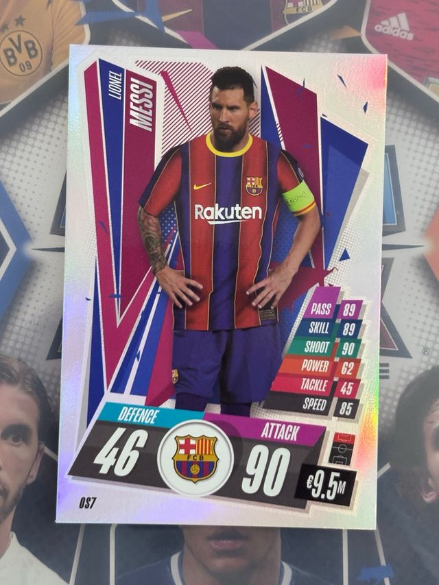TOPPS UCL 20/21 LEO MESSI FCB EDICION LIMITADA XL