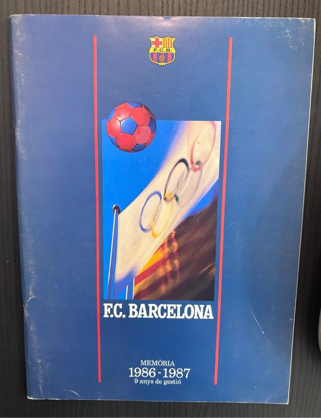 FC Barcelona Memoria Económica 1986-1987