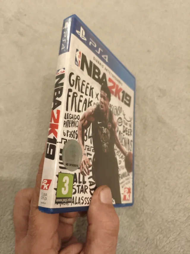 Juego PS4 NBA 2K19 Giannis Antetokounmpo