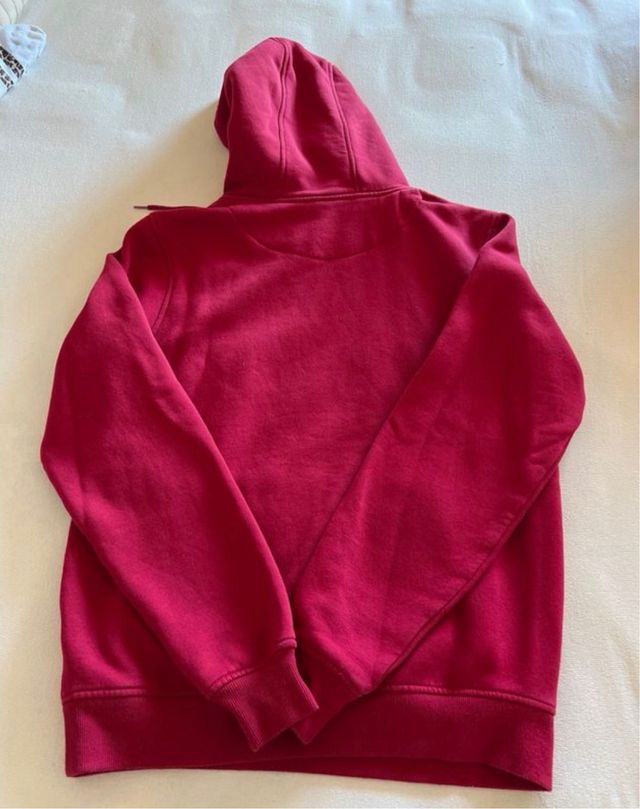 Sudadera Mister Tee granate con estampado