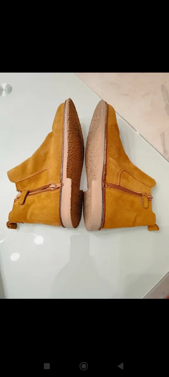 Botines de piel Benedi