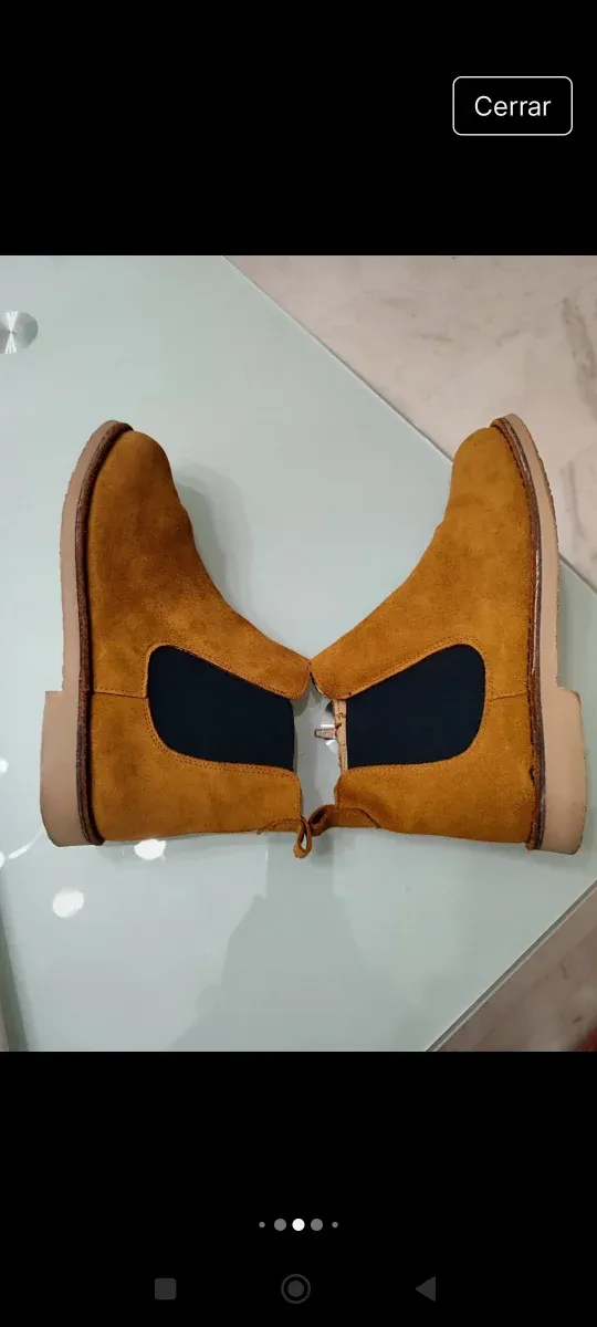 Botines de piel Benedi