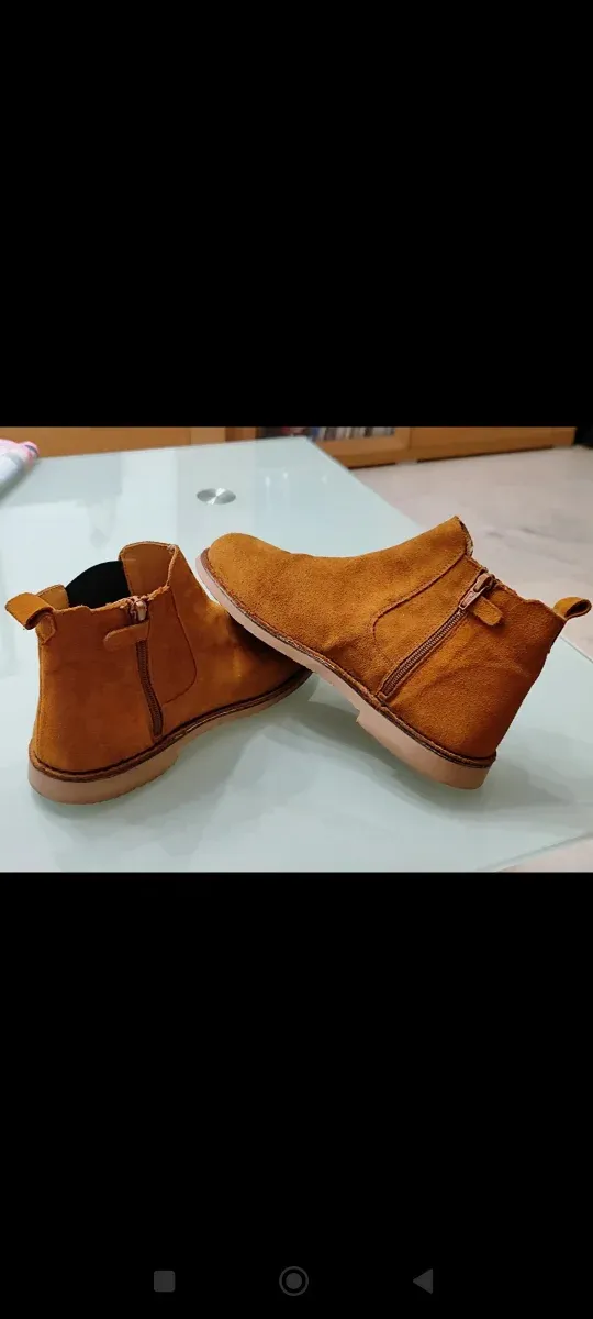 Botines de piel Benedi