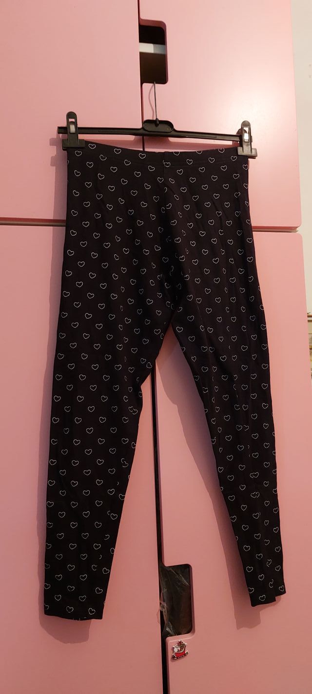 Pantaloni bambina fantasia cuoricini