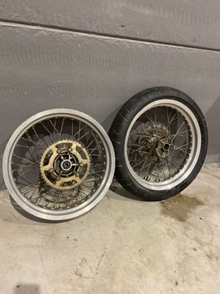 -OFERTA- (85€ TRASERA) Ruedas Supermotard Beta RRT
