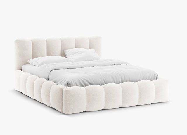 ESTRUCTURA DE CAMA 160 X 200 BORREGUITO BLANCO