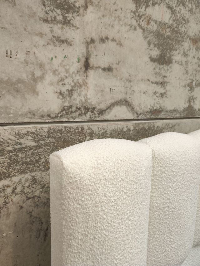 ESTRUCTURA DE CAMA 160 X 200 BORREGUITO BLANCO