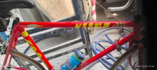 Bicicleta antigua mujer