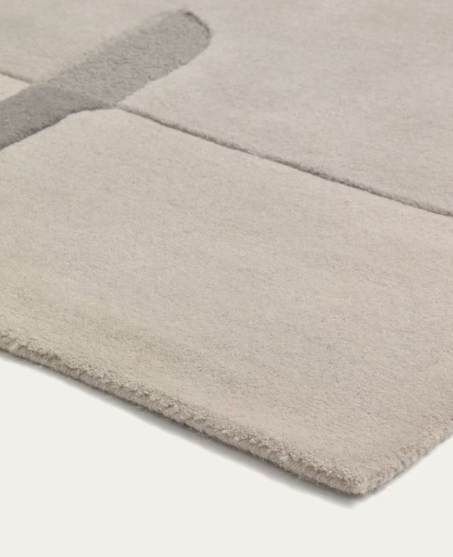 Alfombra Belinda de lana multicolor, 160 x 230 cm