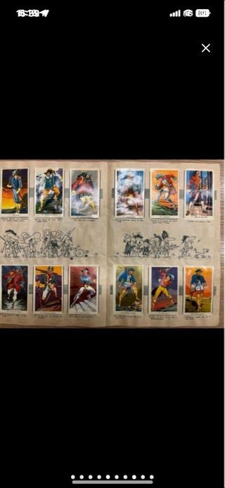 Álbum cromos Hombres de Lucha