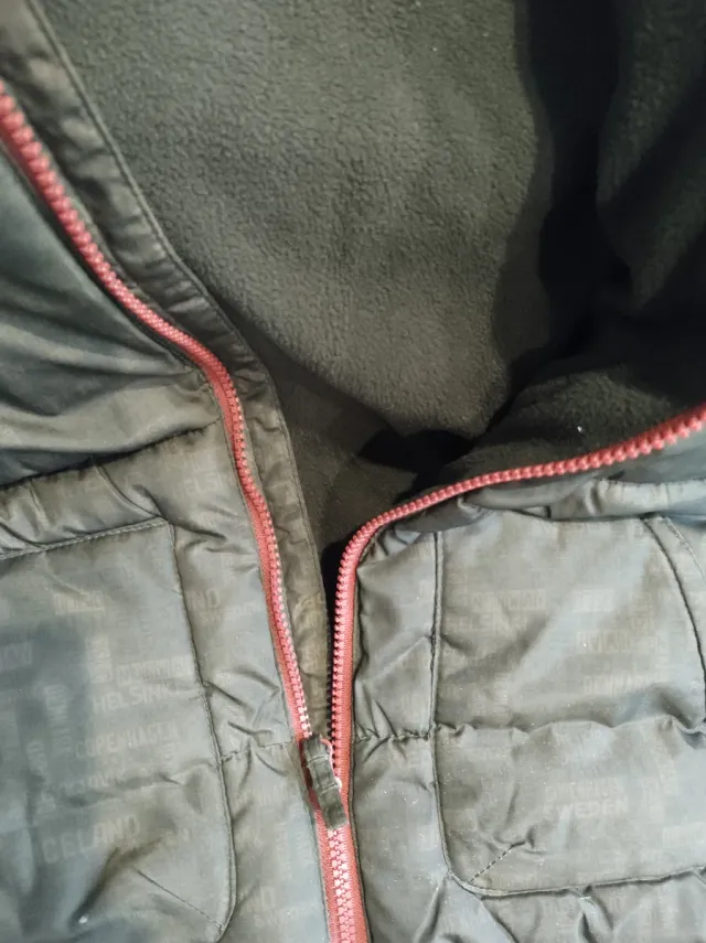 Abrigo acolchado 7-8 anos