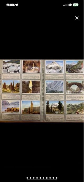 Álbum Cromos Maravillas del Mundo