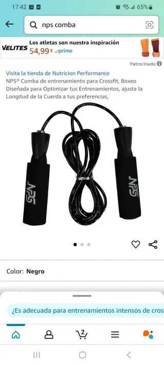 Comba de entrenamiento NPS