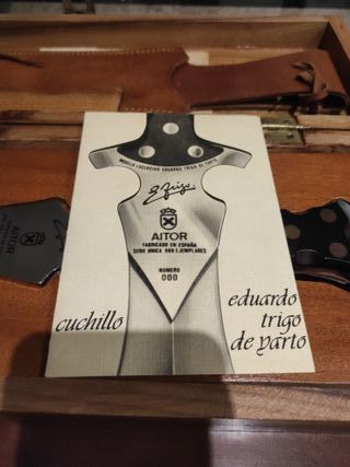 Aitor Eduardo Trigo de Yarto Cuchillo