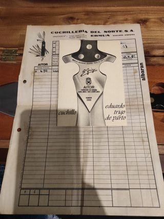 Aitor Eduardo Trigo de Yarto Cuchillo