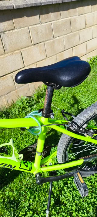 Bicicleta infantil Rockrider 500 amarilla