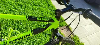 Bicicleta infantil Rockrider 500 amarilla