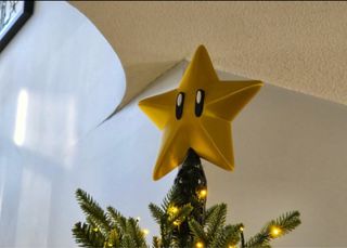 Puntale Albero Stella Super Mario Bros