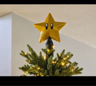 Puntale Albero Stella Super Mario Bros Nintendo