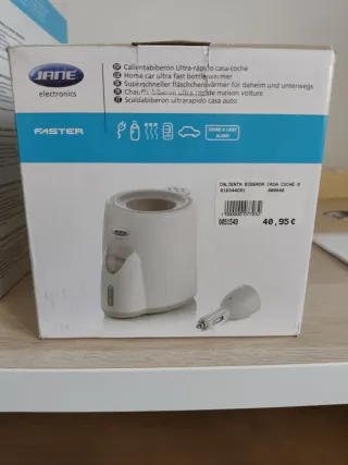 Calienta biberones Jane coche