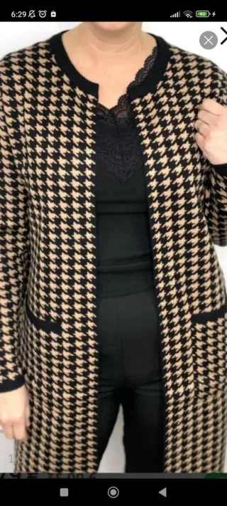 Chaqueta espiga estilo Chanel T.38/40