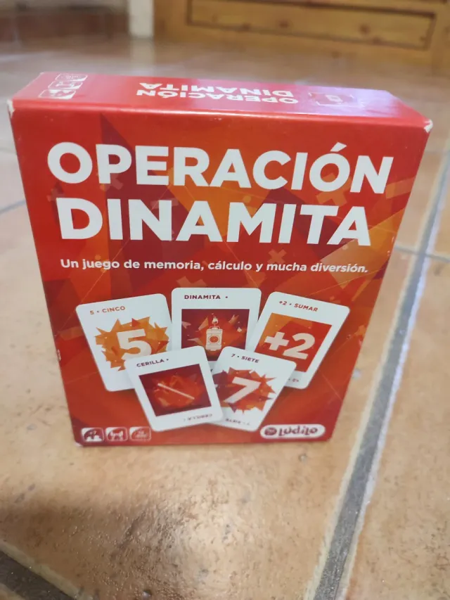 Juego de cartas Operación Dinamita Ludilo