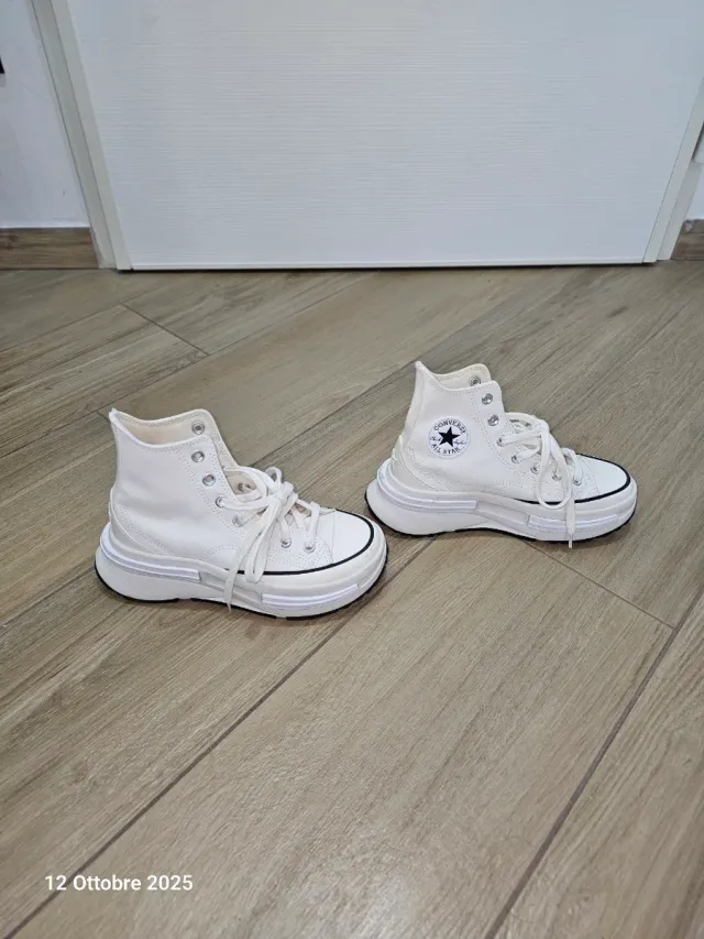Converse All Star Donna Tg 36 Bianche