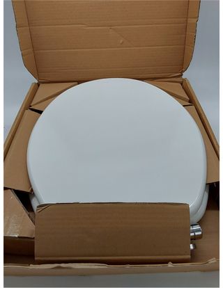 SCHÜTTE - Asiento de inodoro de madera con disposi