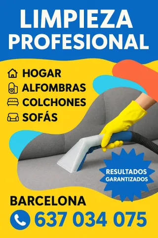 Servicio de limpieza profesional ✅️