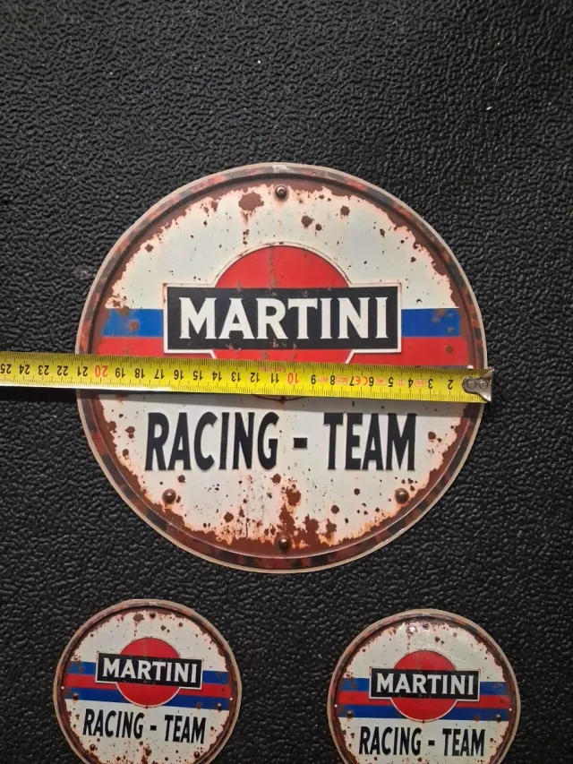 Set 3 Adesivi Martini Racing Team 