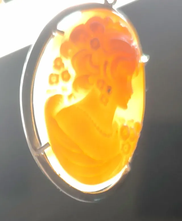 Pendente Cameo Conchiglia Donna