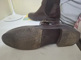 Botas Mary Paz Marrones, puestas dos veces