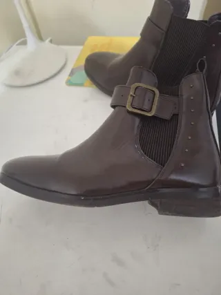 Botas Mary Paz Marrones, puestas dos veces