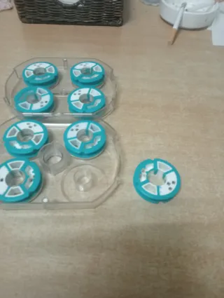 Kit organizador de anzuelos de silicona