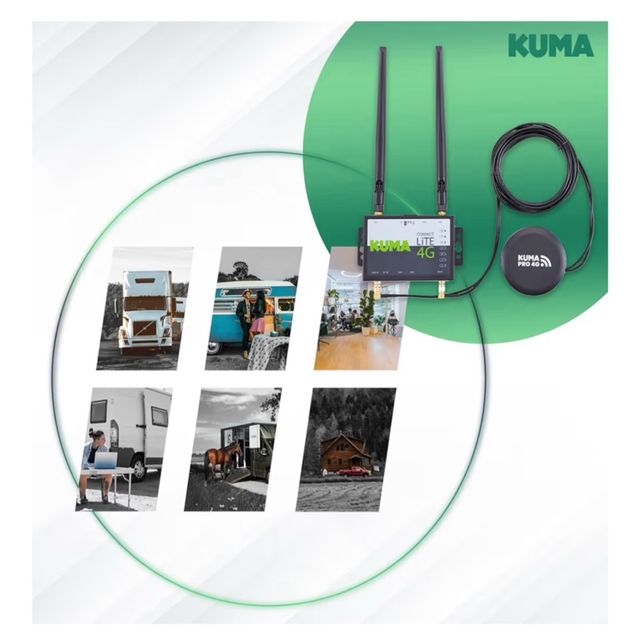 Kuma Connect Pro Router Mobile 4G con Antenna 5G
