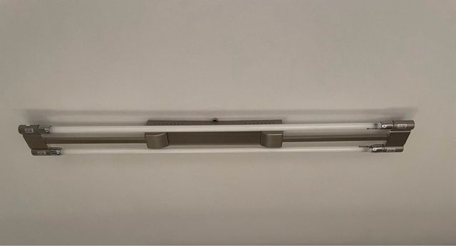 Lámpara Cocina Doble Tubo Fluorescente