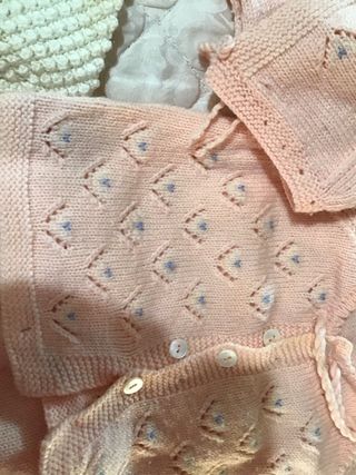 Vestitini vari neonato, completini lana