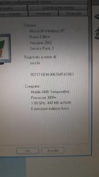 Ordenador Portátil Acer Windows XP