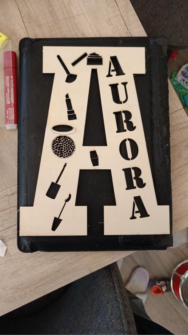 lampada a forma di Lettera