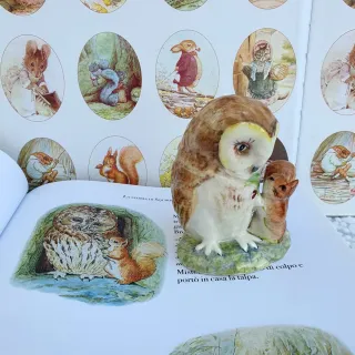 Statuina Beswick Beatrix Potter Old Mr. Brown