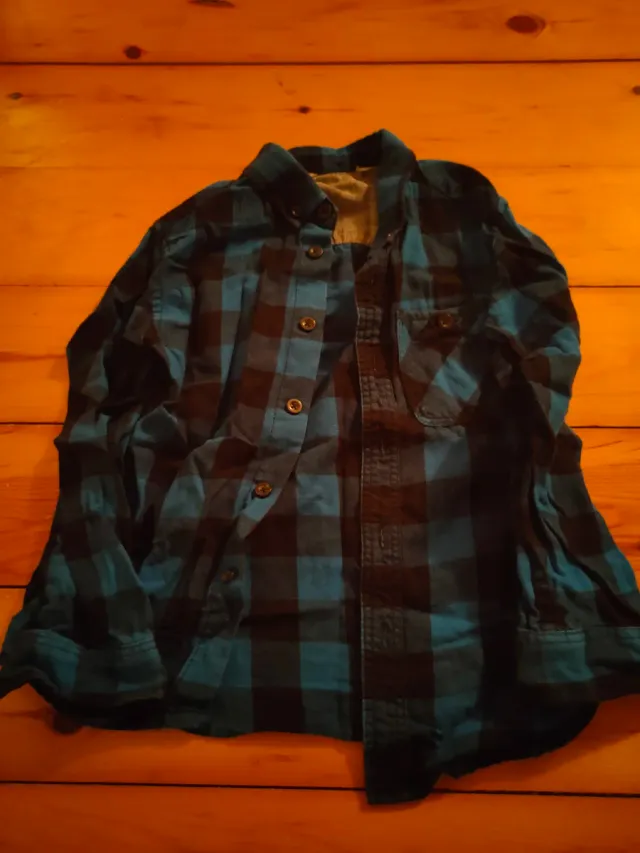 Camisa cuadros niño/niña